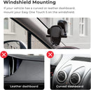 Dashboard & Windshield Universal Car Mount Phone Holder Desk Stand with Suction Cup Base