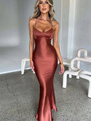 Satin Dresses Elegant