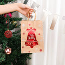 1/2/3Pcs Christmas Kraft Paper Bag