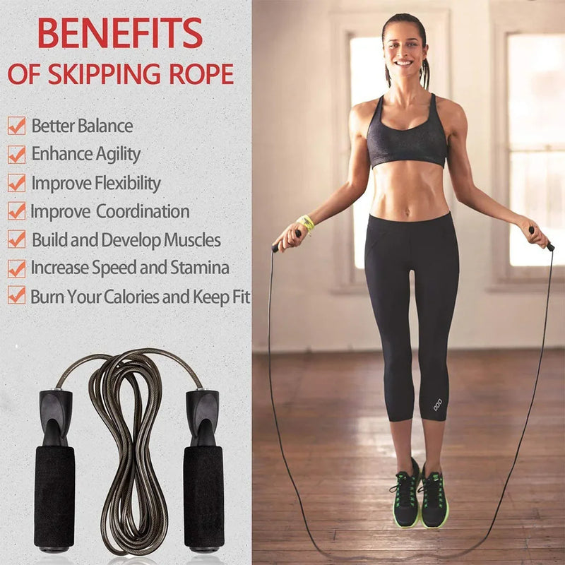 Jump Rope for Fitness and  Cardio Training