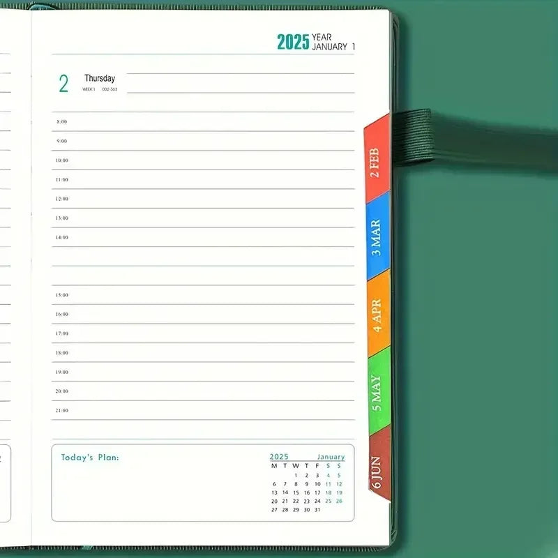 Agenda 2025 Notepad A5 Planner