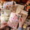 100pcs Vintage Scrapbooking Stickers