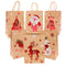 1/2/3Pcs Christmas Kraft Paper Bag