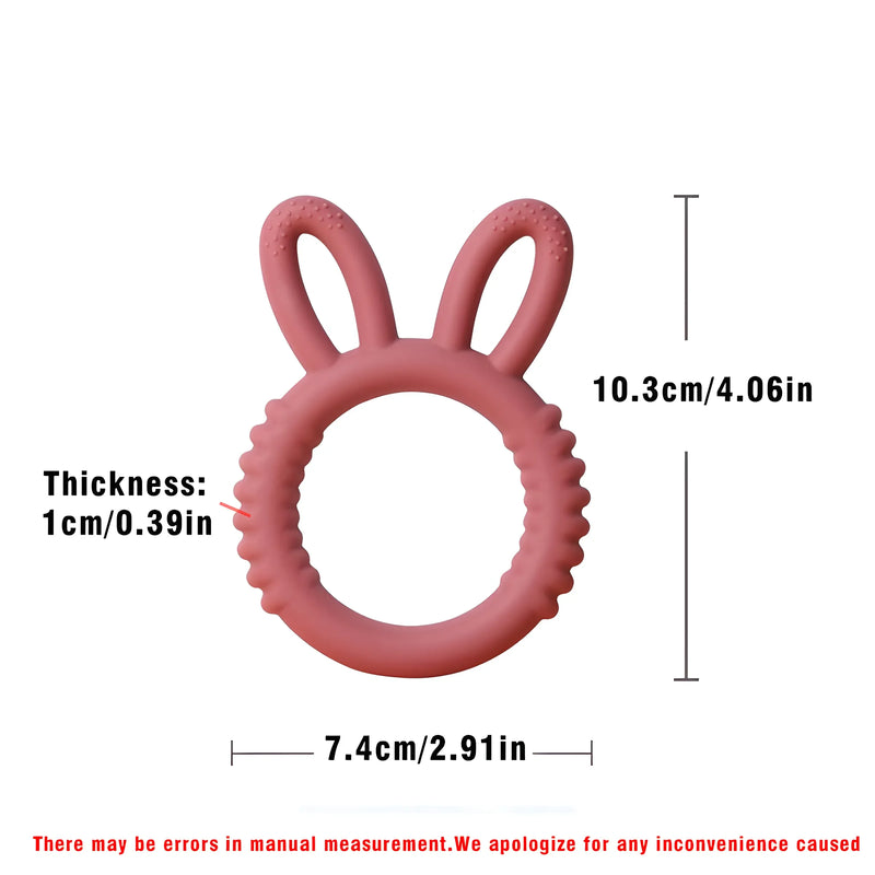 Baby Silicone Teether Bunny